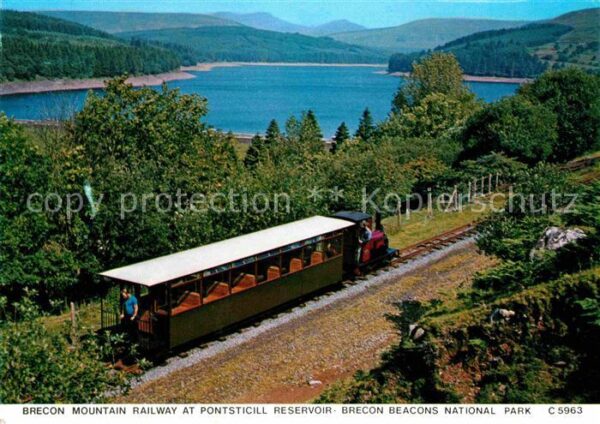 Bergbahn Brecon Mountain Railway Pontsticill Res
