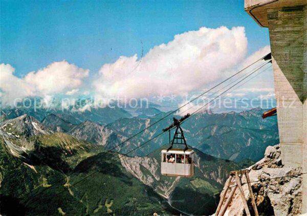 Seilbahn Zugspitzbahn Österreich Bergstation Amm