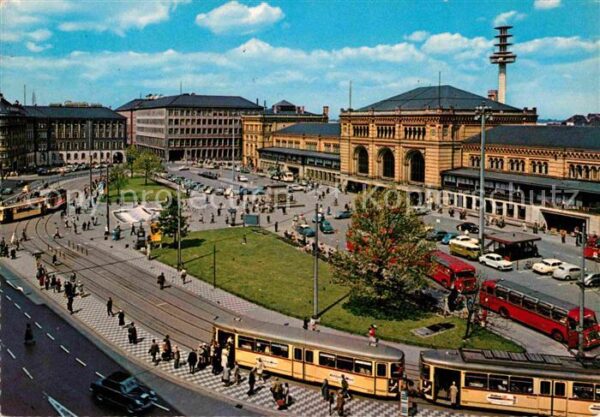 Strassenbahn Hannover Hauptbahnhof Ernst-August-Plat