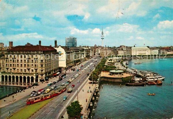 Strassenbahn Hamburg Jungfernstieg