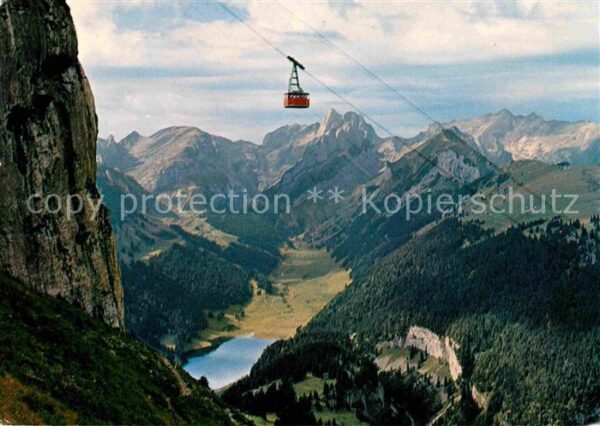 Seilbahn Brülisau Hoher Kasten Alpstein
