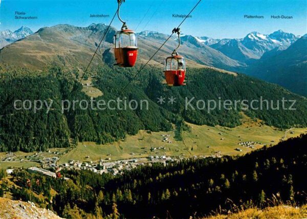Seilbahn Schatzalp Strelapass Davos Jakobshorn