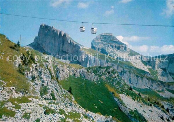 Seilbahn Leysin La Berneuse Tours d_Ai et de May