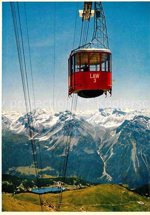 Seilbahn Aroser Weisshorn Obersee