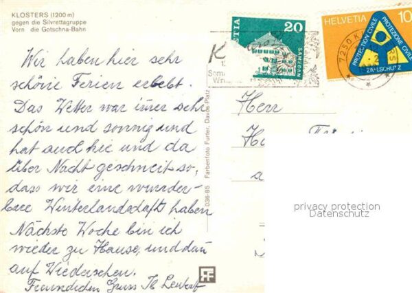 Seilbahn Gotschna Klosters Silvrettagruppe – Bild 2