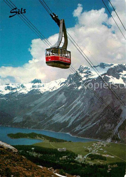 Seilbahn Furtschellas Sils Oberengadin
