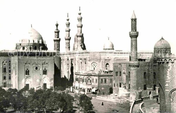 Cairo Egypt Sultan Hassan and El Riffai Mosques
