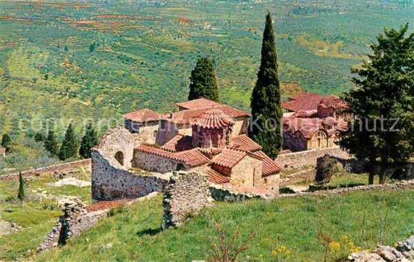 Mystras Samples of Byzantine architecture and a