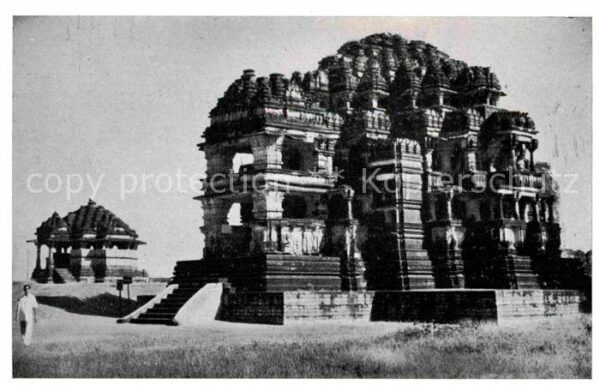 Gwalior Fort Sas bahu temple Serie Archaeologic