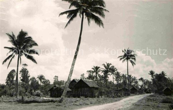 Madagascar Kleines Dorf im Landesinneren