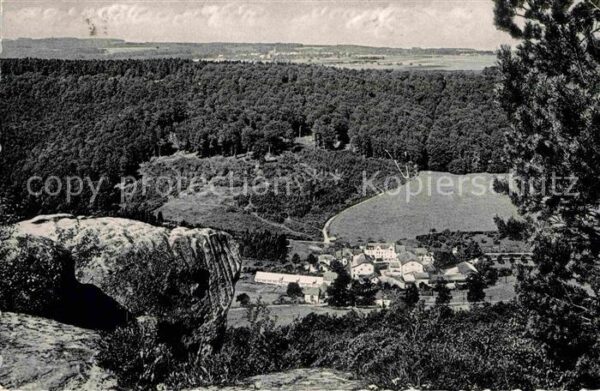 Echternach Petite Suisse Luxembourgeoise Panorama