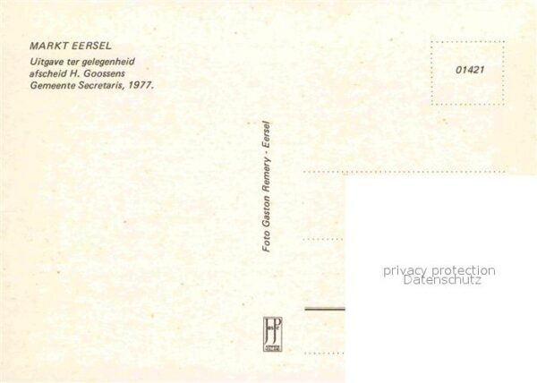 Eersel Uitgave ter gelegenheid afscheid H. Goo – Bild 2