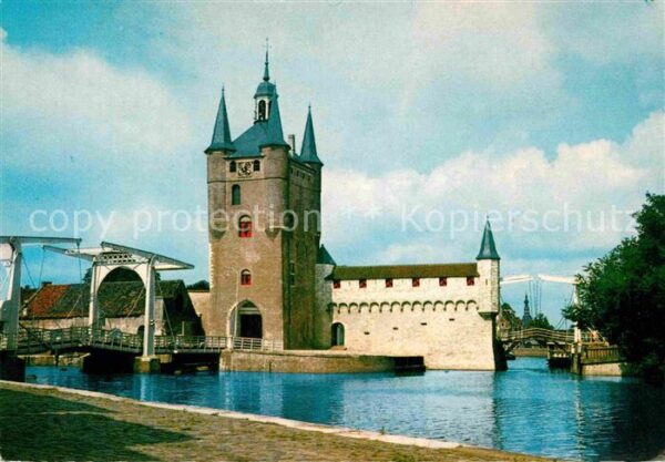 Zierikzee Zuid Havenpoort Stadtbefestigung Zugbrü