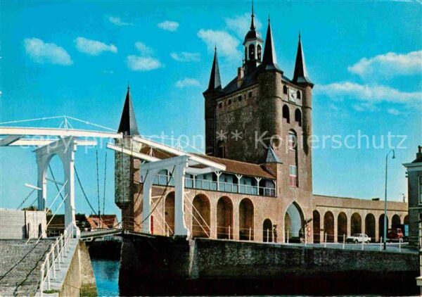 Zierikzee Zuidhavenpoort Zugbrücke