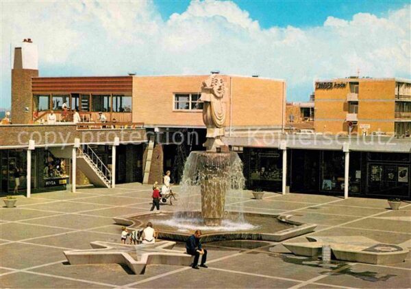 Noordwijk aan Zee  Platz Brunnen