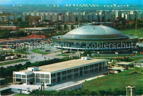 Bukarest Rundbau auf dem Ausstellungsgelände