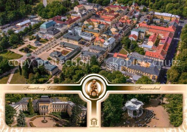 Frantiskovy Lazne Kuranlagen Kurhotel Pavillon Fliegerauf