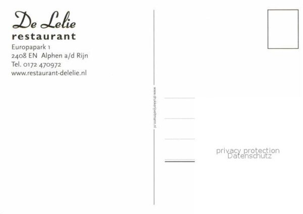 Alphen Aan Den Rijn De Lelie Restaurant – Bild 2