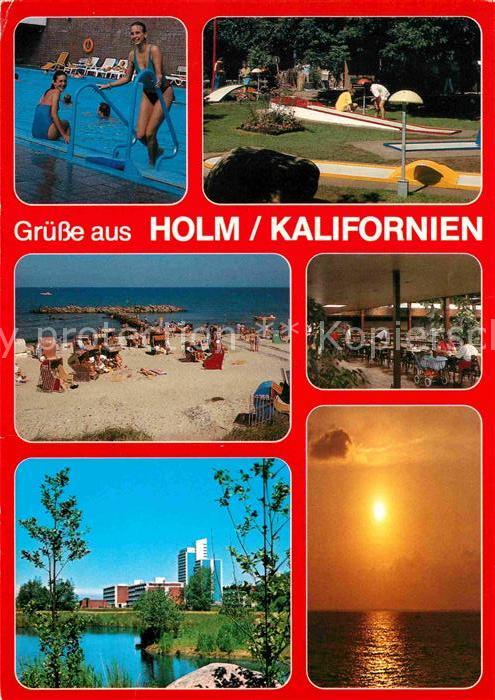 Holm Kalifornien Swimming Pool Minigolf Strand Restauran