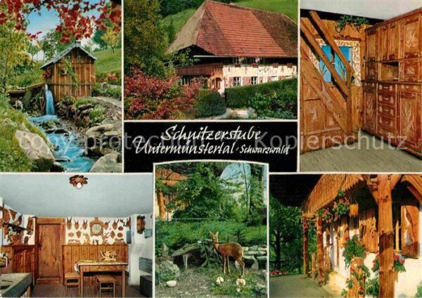 Untermuenstertal Schnitzerstube von Fritz Riesterer Mühl