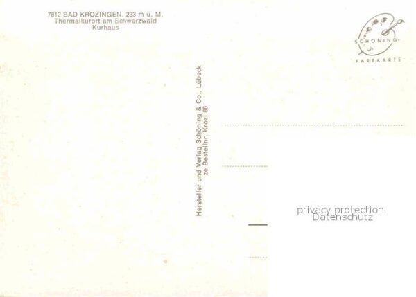 Bad Krozingen Kurhaus Thermalkurort am Schwarzwald – Bild 2