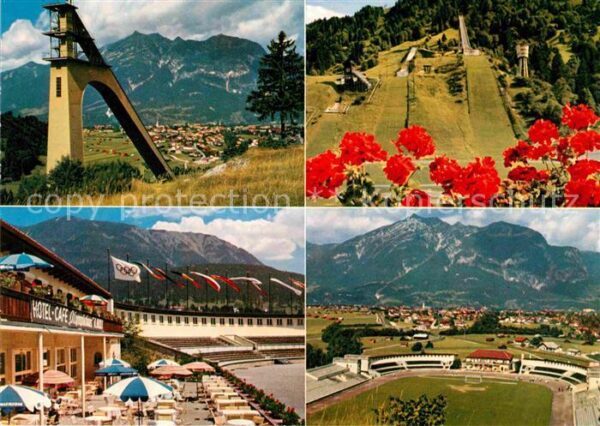 Garmisch-Partenkirchen Cafe Restaurant Hotel Pension Olympiaha