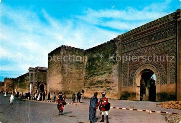 Meknes Maroc typique Festung