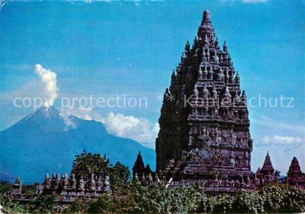 Java Indonesien Prambanan Hindu Temple Tempelanlage Vul