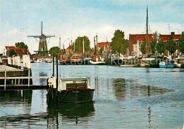Zierikzee Haven Hafen Windmühle