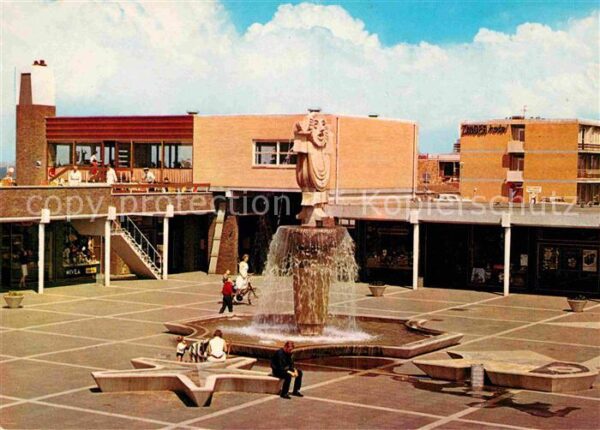 Noordwijk aan Zee  Platz Brunnen