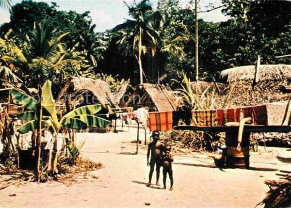 Suriname Village in wood district Walddorf Serie