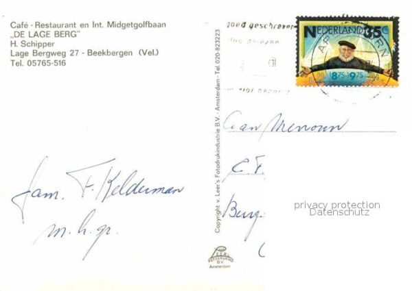 Beekbergen Cafe Restaurant De Lage Berg Midgetgolf – Bild 2