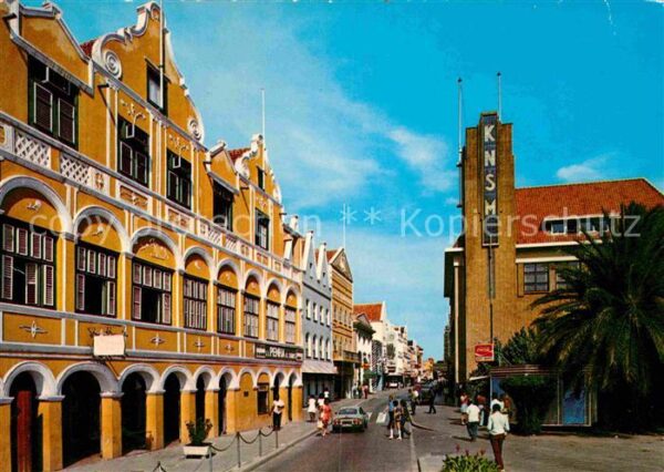 Curacao Niederlaendische Antillen Breedestraat Punda