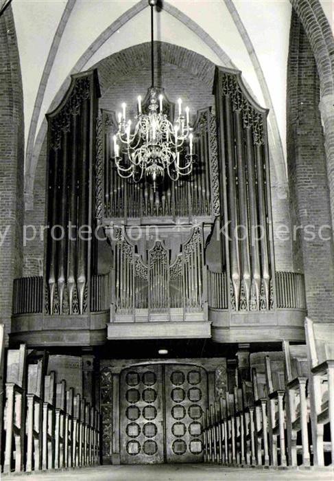 Rhenen Kerk Kirche Innenansicht Orgel