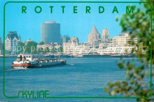 Rotterdam Skyline Dampfer