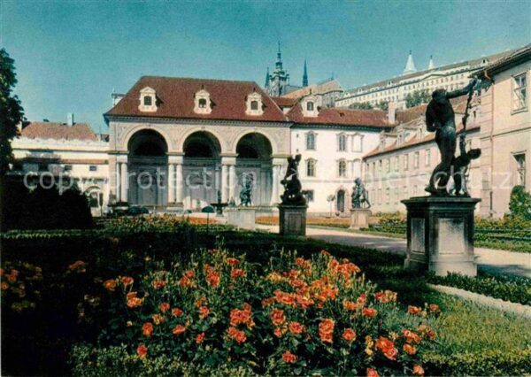 Praha Prahy Prague Mala Strana zahrada Valdstejnskeho pala