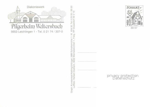 Leichlingen Rheinland Pilgerheim Diakoniewerk Fliegeraufnahme – Bild 2