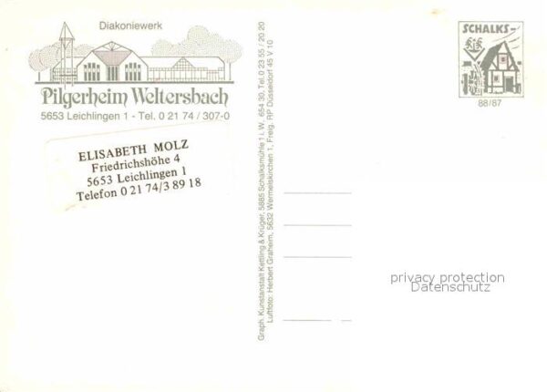 Leichlingen Rheinland Pilgerhaim Weltersbach Fliegeraufnahme – Bild 2