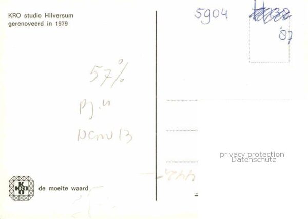 Hilversum KRO studio – Bild 2