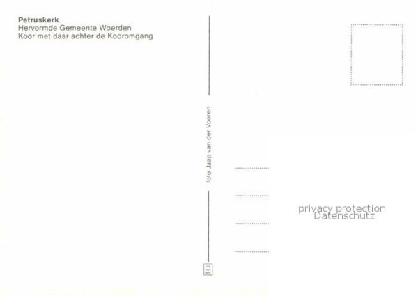 Woerden Petruskerk Kooromgang Kirche Chor Orgel – Bild 2