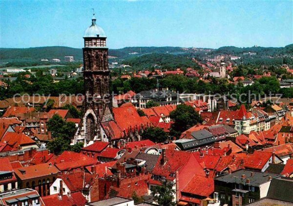 Goettingen Niedersachsen Blick auf St Jacobi Kirche Universitäts