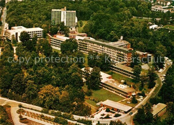 Leverkusen Städtische Krankenanstalten Fliegeraufn