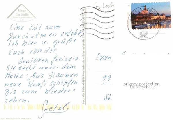Friedrichroda Haus der Stille Christus Lebenszentrum – Bild 2