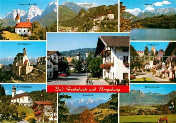 Bad Feilnbach Antoniuskapelle Kufstein Hechtsee Wende
