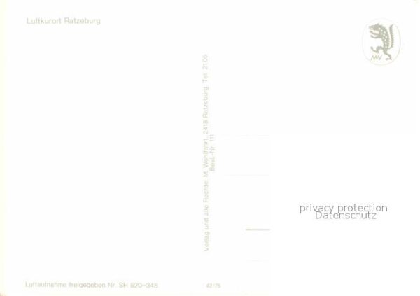 Ratzeburg Fliegeraufnahme – Bild 2