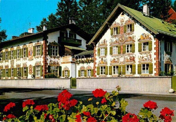 Oberammergau Hänsel und Gretel Haus Lüftlmalerei