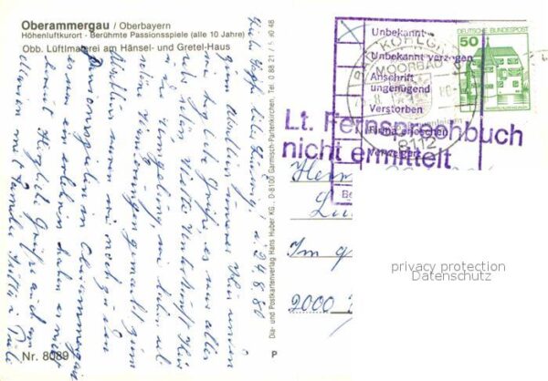 Oberammergau Hänsel und Gretel Haus Lüftlmalerei – Bild 2