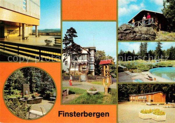 Finsterbergen FDGB Erholungsheim Wilhelm Pieck VdN Ku