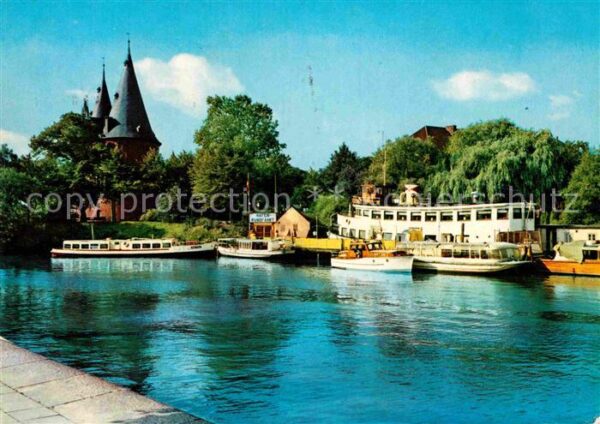 Luebeck Partie am Holstentor
