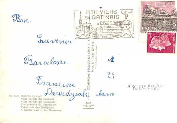Montserrat Kloster Vista parcial del Santuari – Bild 2